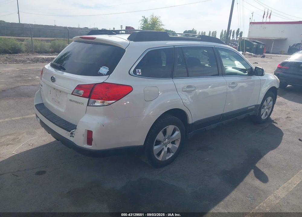 2011 SUBARU OUTBACK VIN: 4S4BRCFC5B3321837