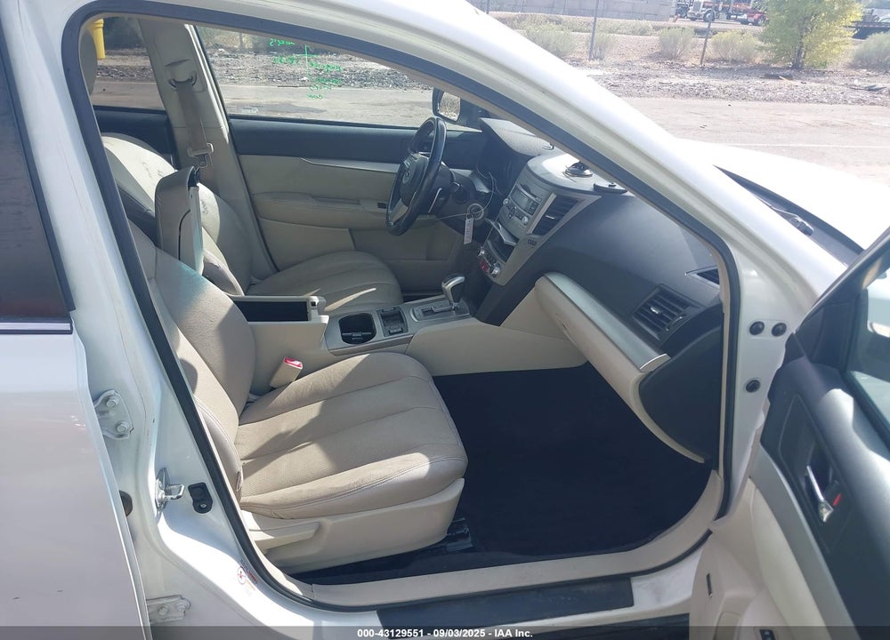 2011 SUBARU OUTBACK VIN: 4S4BRCFC5B3321837