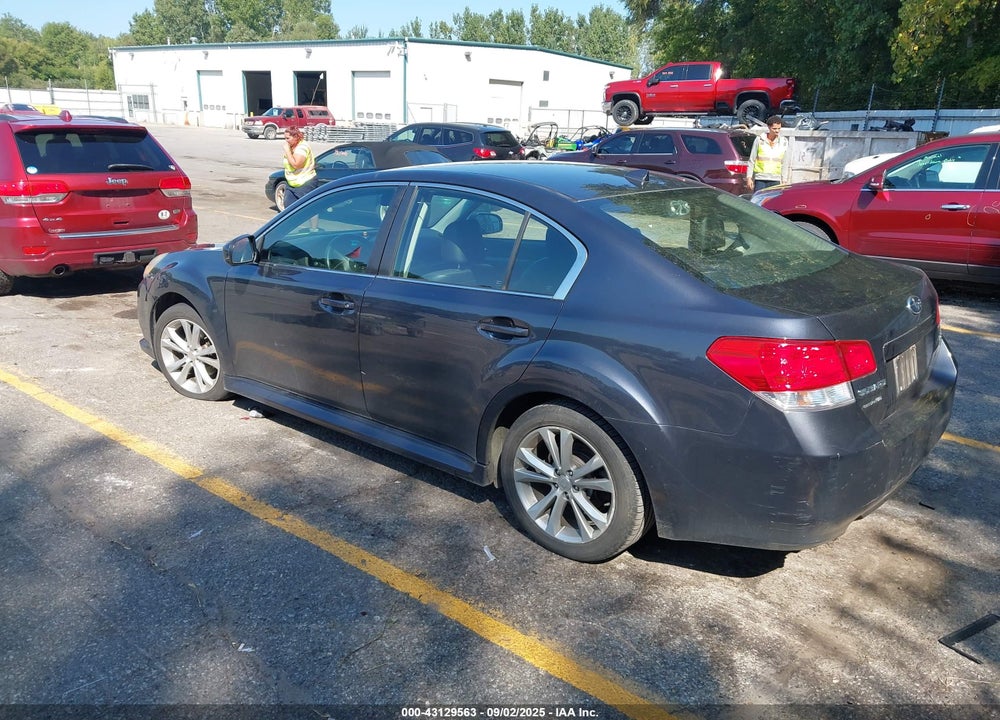 2013 SUBARU LEGACY VIN: 4S3BMBJ68D3002238