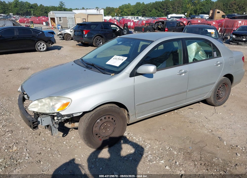 2008 TOYOTA COROLLA LE VIN: 2T1BR30E98C869273