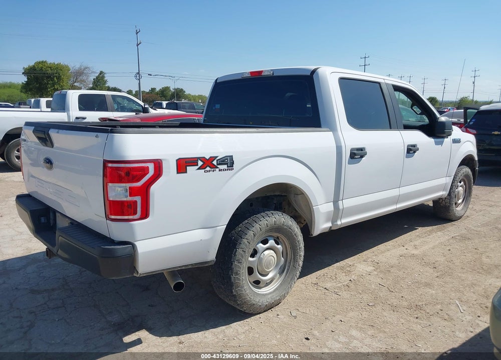 2018 FORD F-150 VIN: 1FTEW1E54JKC40558