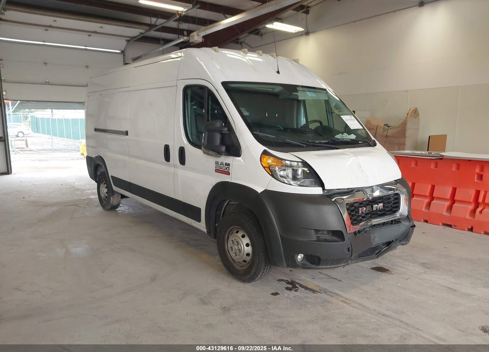 2020 RAM PROMASTER 2500 HIGH ROOF 159 WB VIN: 3C6TRVDG6LE115521
