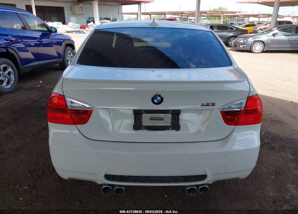 2008 BMW M3 VIN: WBSVA93528E041722