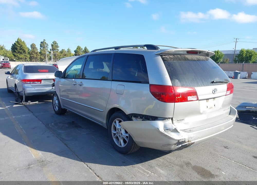2005 TOYOTA SIENNA XLE VIN: 5TDZA22C35S312180