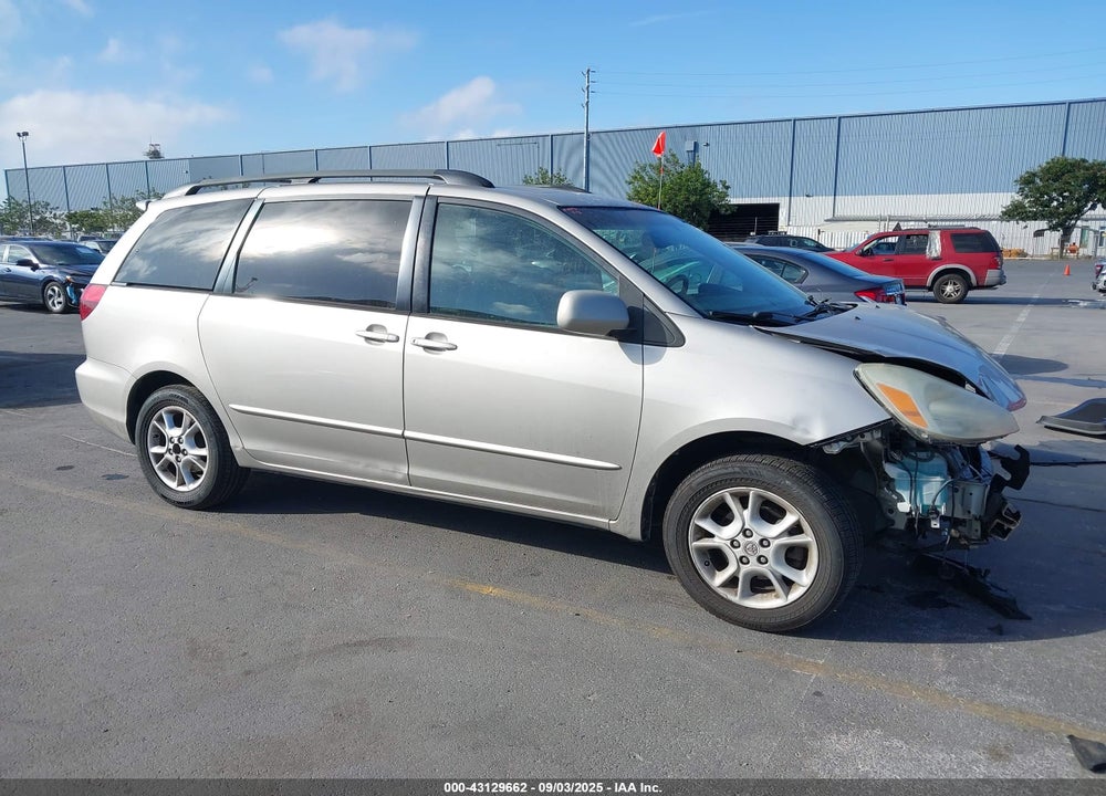 2005 TOYOTA SIENNA XLE VIN: 5TDZA22C35S312180