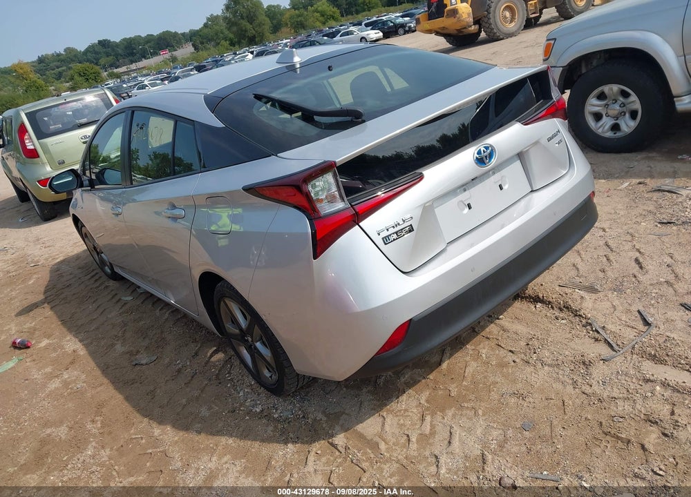 2020 TOYOTA PRIUS VIN: JTDKARFU1L3125077