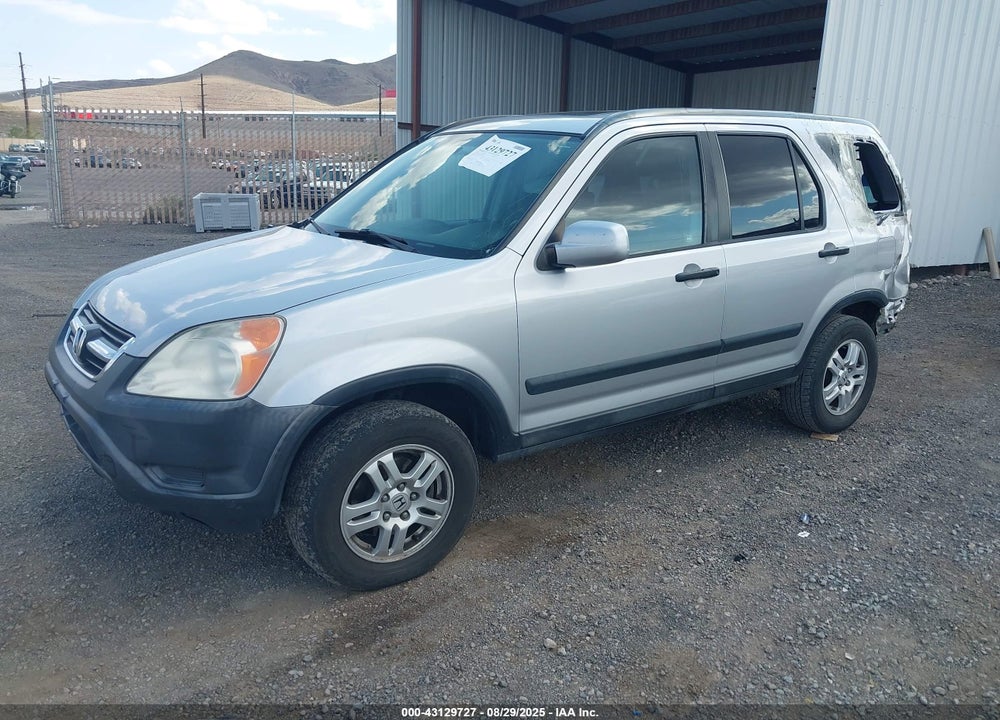 2002 HONDA CR-V EX VIN: JHLRD78802C018615