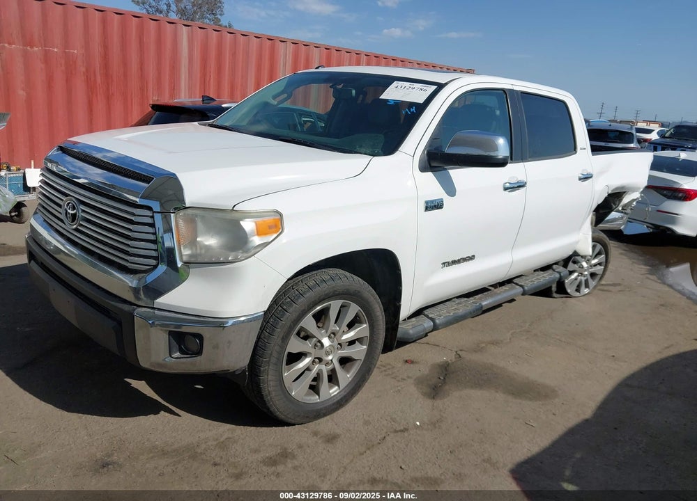 2016 TOYOTA TUNDRA VIN: 5TFHY5F17GX491029
