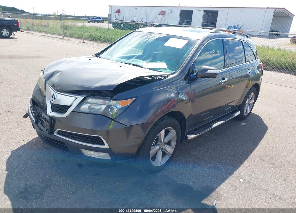 2011 ACURA MDX VIN: 2HNYD2H26BH520138