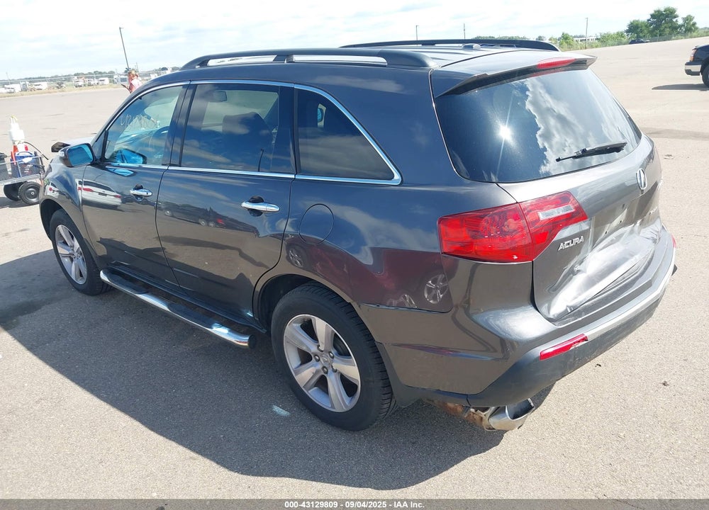 2011 ACURA MDX VIN: 2HNYD2H26BH520138