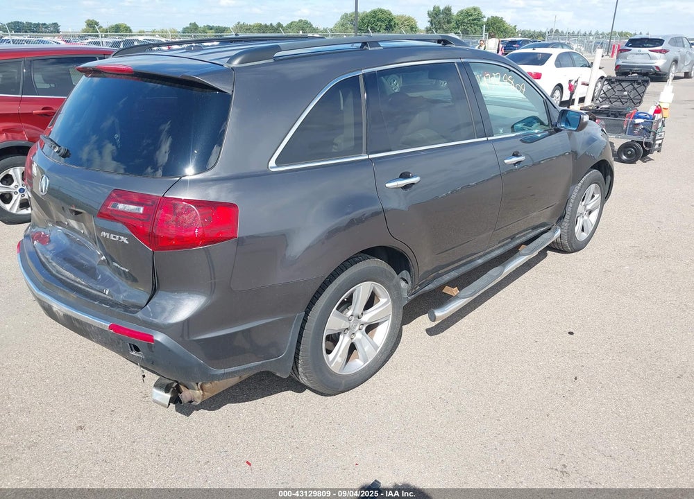 2011 ACURA MDX VIN: 2HNYD2H26BH520138