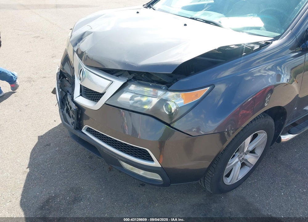 2011 ACURA MDX VIN: 2HNYD2H26BH520138