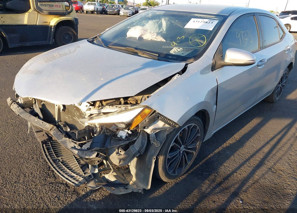 2016 TOYOTA COROLLA VIN: 5YFBURHE9GP547902