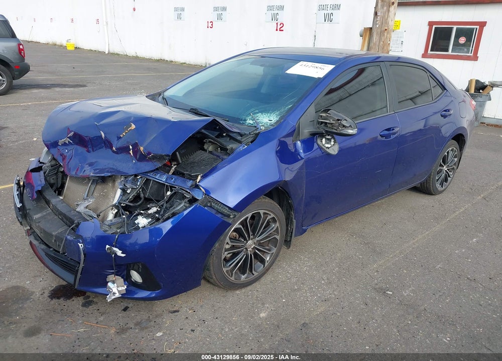 2015 TOYOTA COROLLA VIN: 5YFBURHE1FP276378