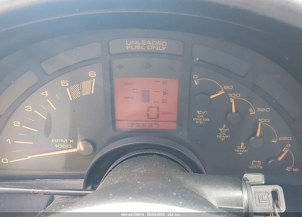 1991 CHEVROLET CORVETTE VIN: 1G1YY2388M5102186