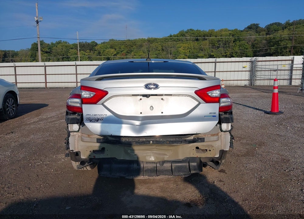 2016 FORD FUSION SE VIN: 3FA6P0T92GR208316