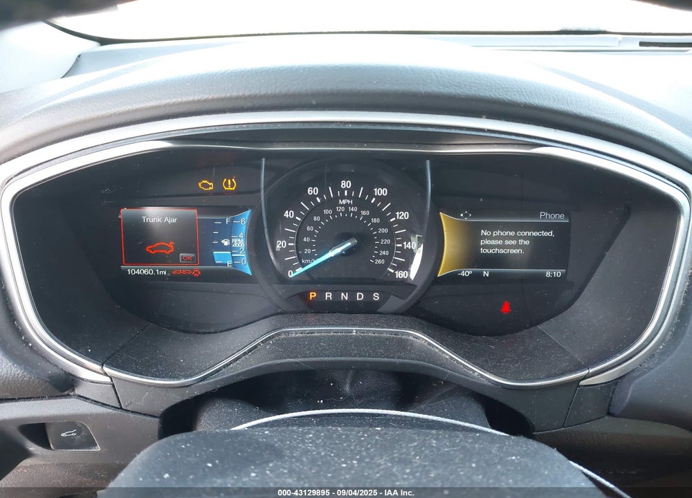 2016 FORD FUSION SE VIN: 3FA6P0T92GR208316