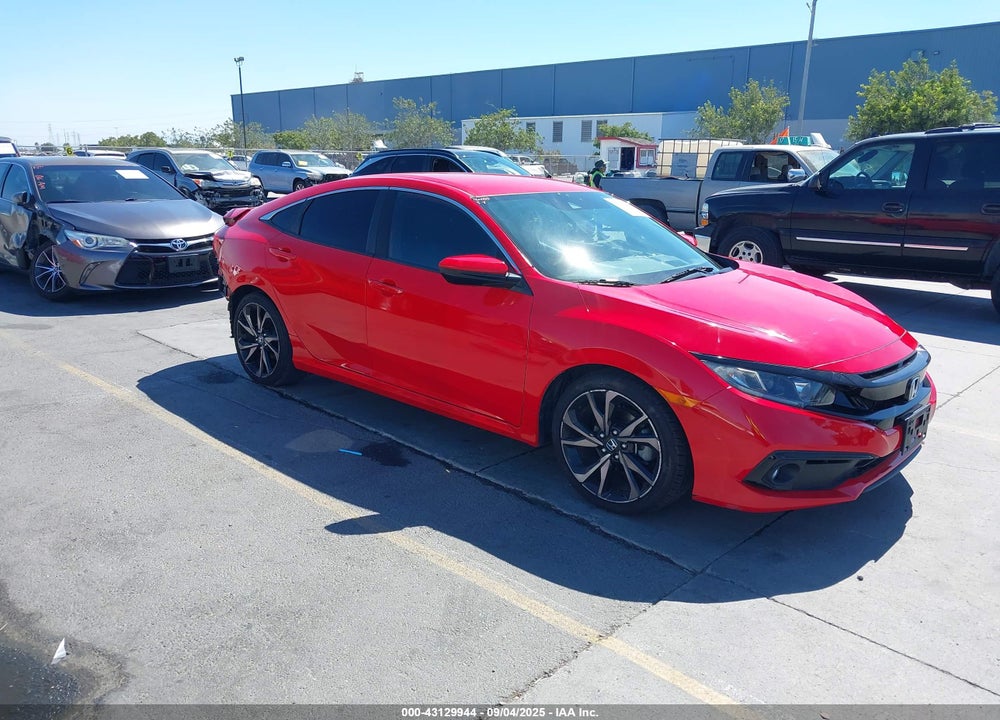 2019 HONDA CIVIC SPORT VIN: 2HGFC2F81KH603372