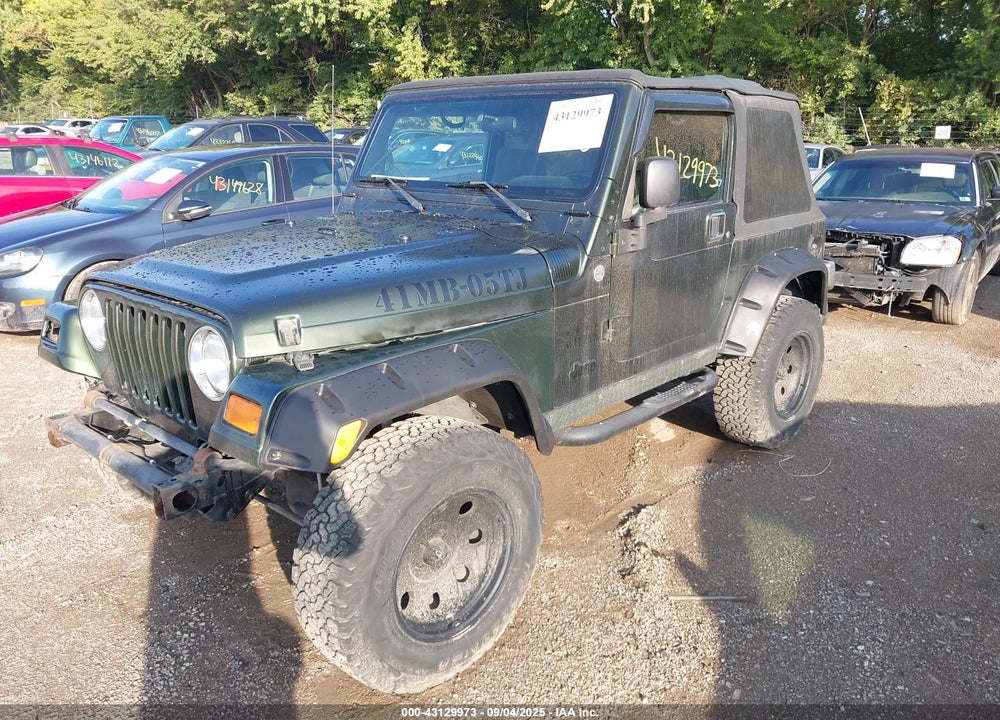 2005 JEEP WRANGLER X VIN: 1J4FA39S55P317794