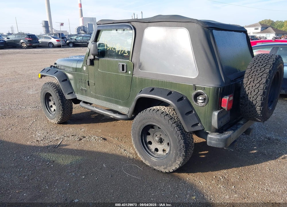 2005 JEEP WRANGLER X VIN: 1J4FA39S55P317794