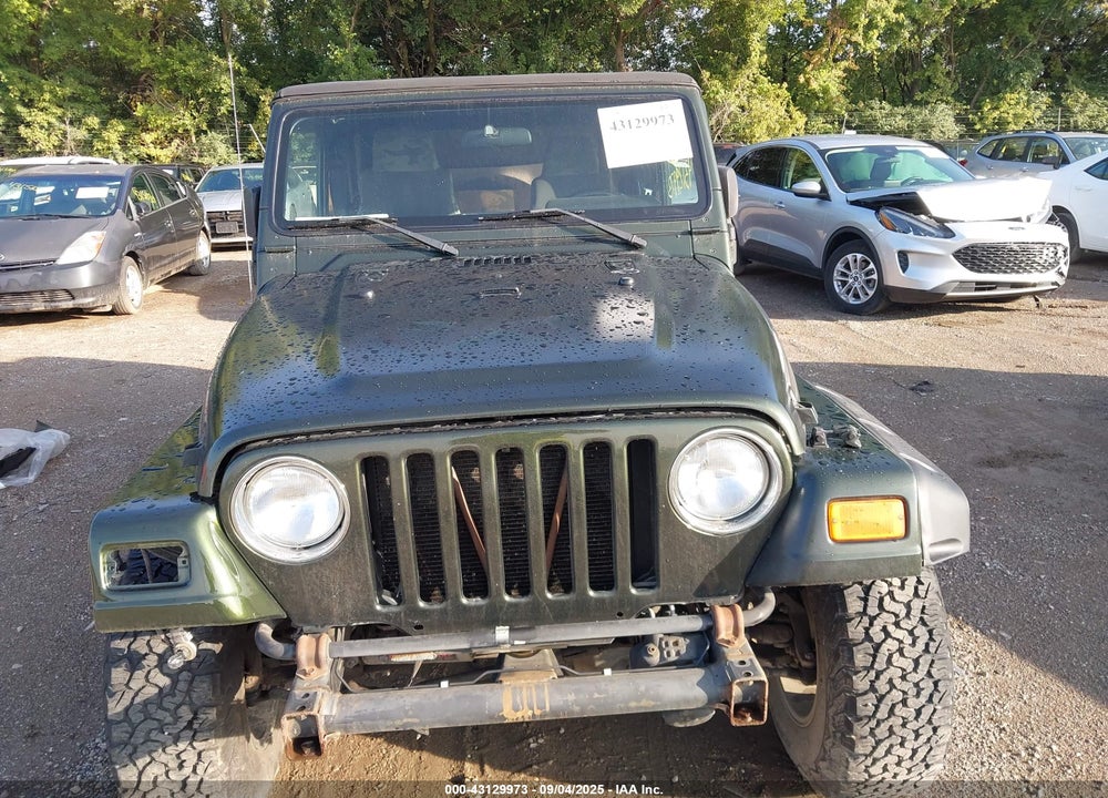 2005 JEEP WRANGLER X VIN: 1J4FA39S55P317794