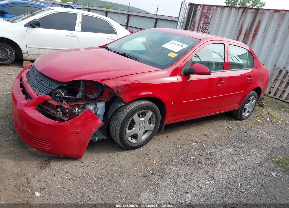 2008 CHEVROLET COBALT LT VIN: 1G1AL58F787237744