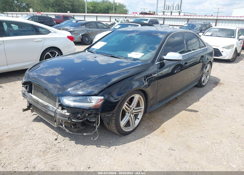 2014 AUDI S4 VIN: WAUBGAFL8EA066662
