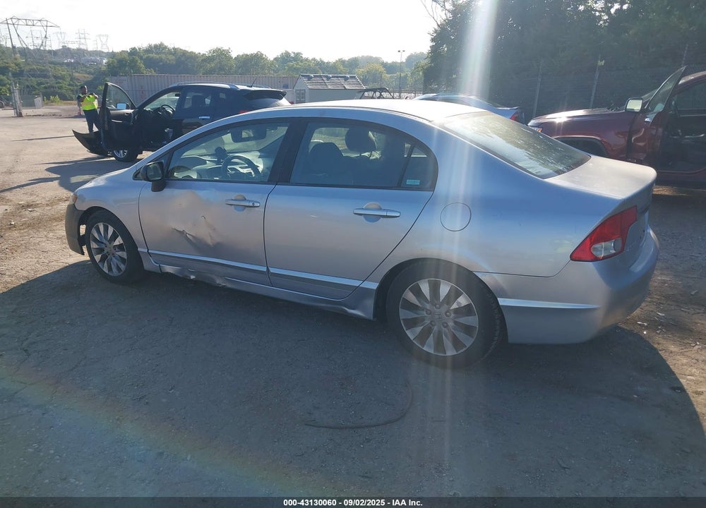 2009 HONDA CIVIC EX VIN: 1HGFA16869L021927
