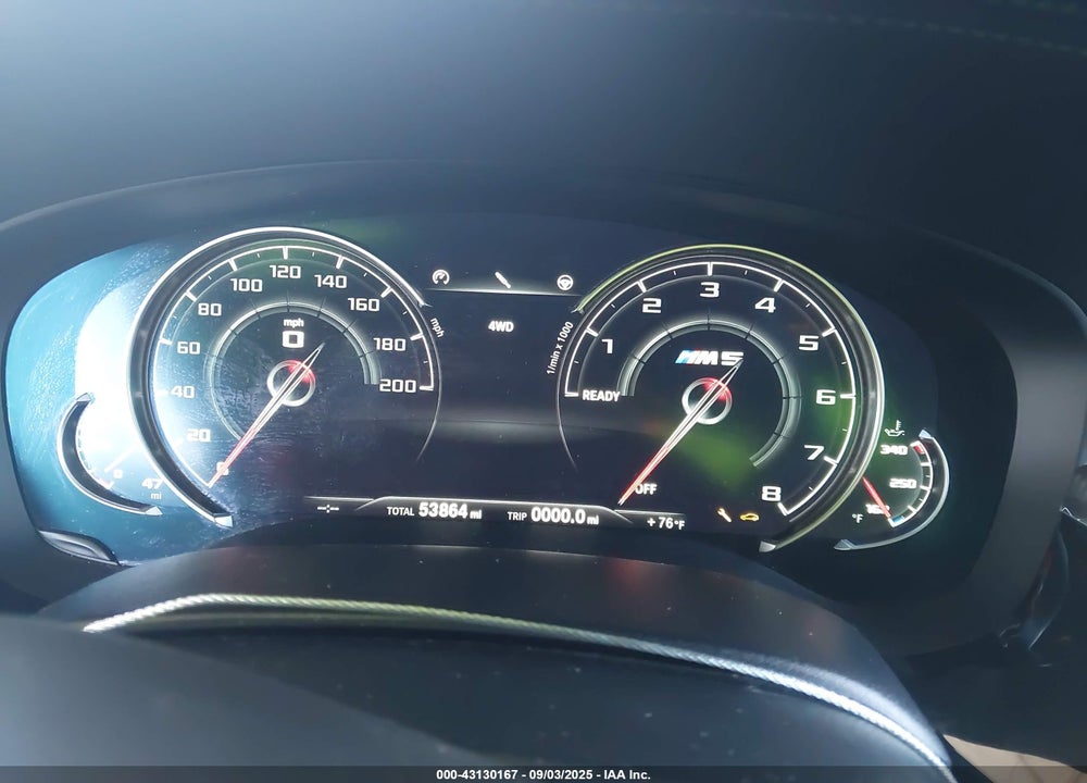 2019 BMW M5 VIN: WBSJF0C55KB448339