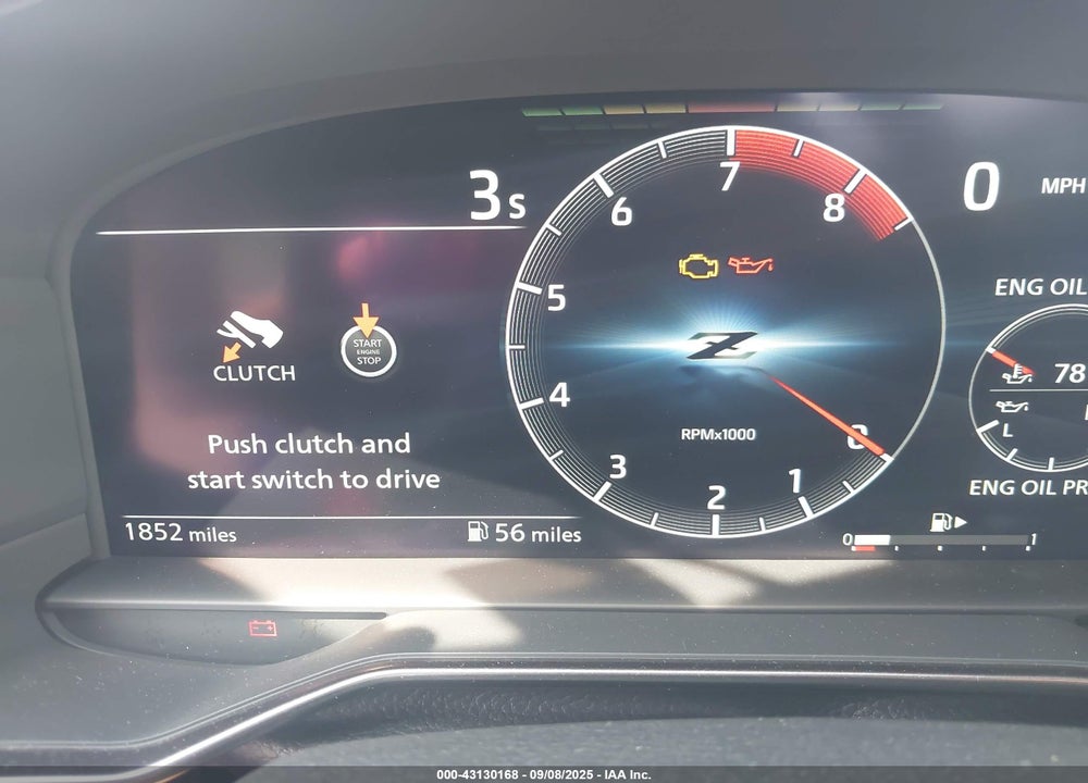2024 NISSAN Z PERFORMANCE MANUAL VIN: JN1BZ4BH9RM361101