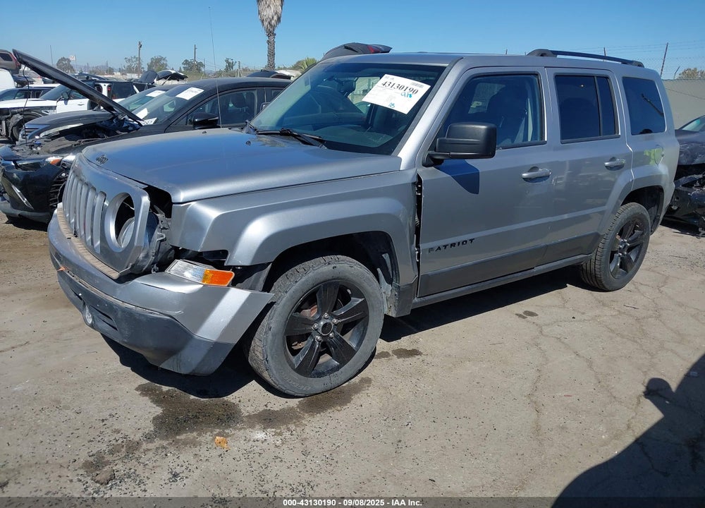 2015 JEEP PATRIOT VIN: 1C4NJRBB9FD303978