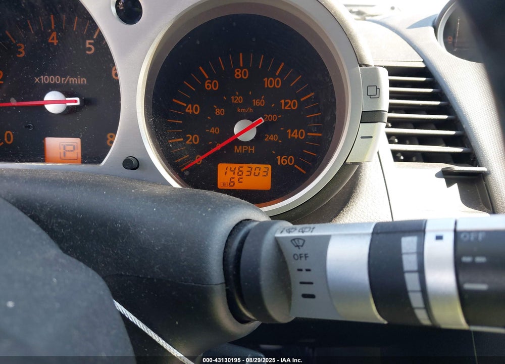 2003 NISSAN 350Z TOURING VIN: JN1AZ34D93T116652