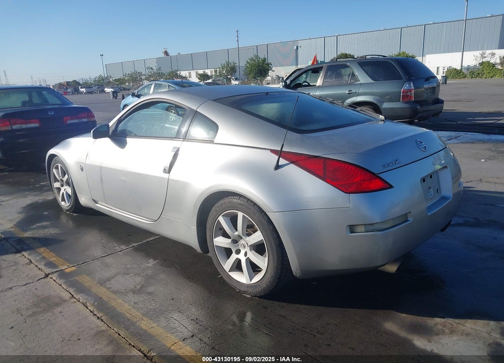 2003 NISSAN 350Z TOURING VIN: JN1AZ34D93T116652