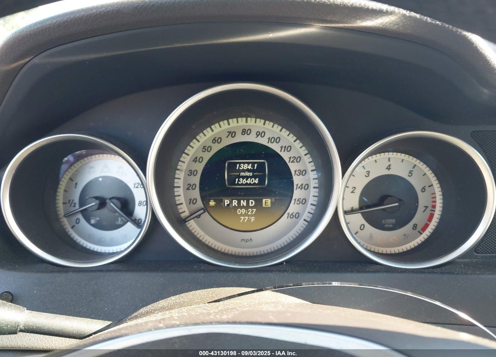 2012 MERCEDES-BENZ C CLASS VIN: WDDGF4HBXCR233397