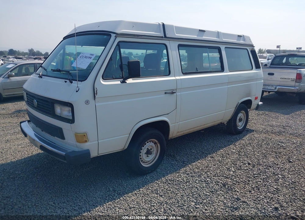 1986 VOLKSWAGEN VANAGON KOMBI VIN: WV2XB0253GH012724
