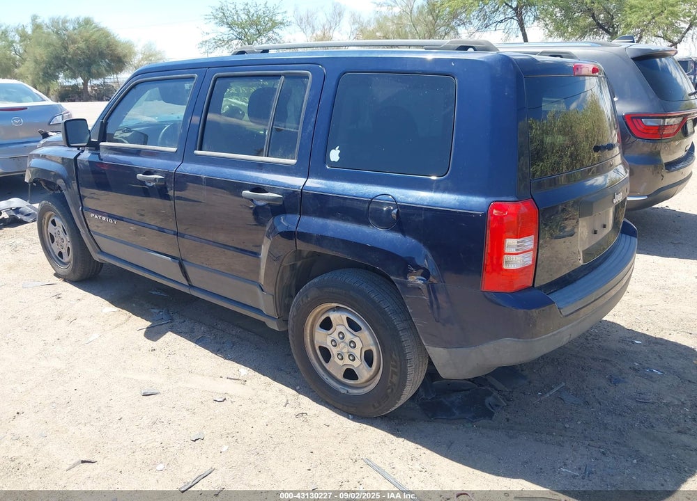 2014 JEEP PATRIOT VIN: 1C4NJPBB8ED813659