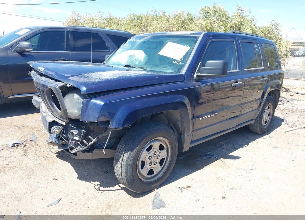 2014 JEEP PATRIOT VIN: 1C4NJPBB8ED813659