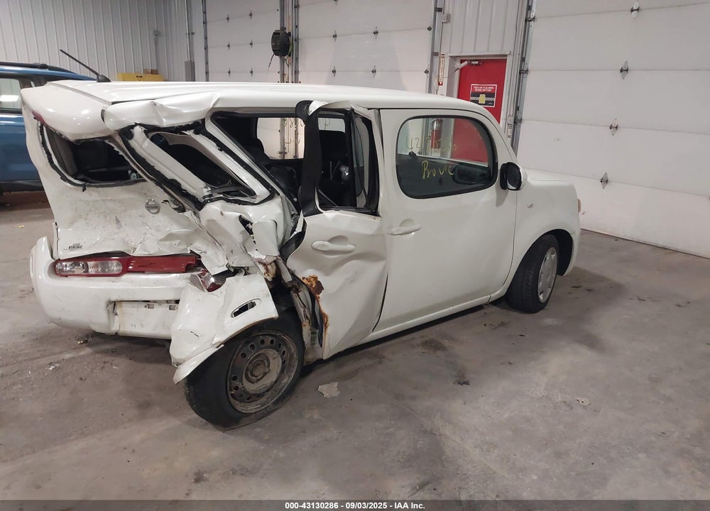 2009 NISSAN CUBE VIN: JN8AZ28RX9T127220