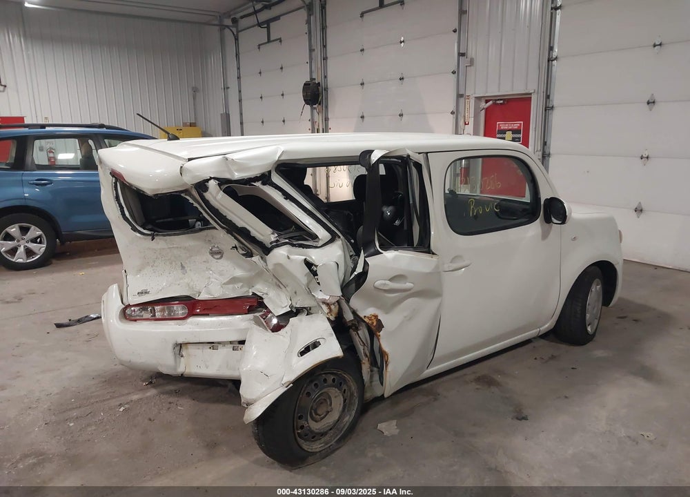 2009 NISSAN CUBE VIN: JN8AZ28RX9T127220