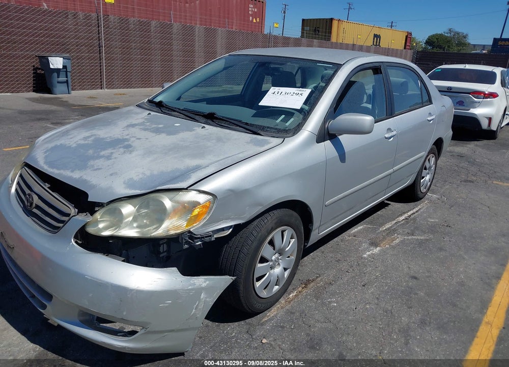 2004 TOYOTA COROLLA LE VIN: 1NXBR32E74Z342015