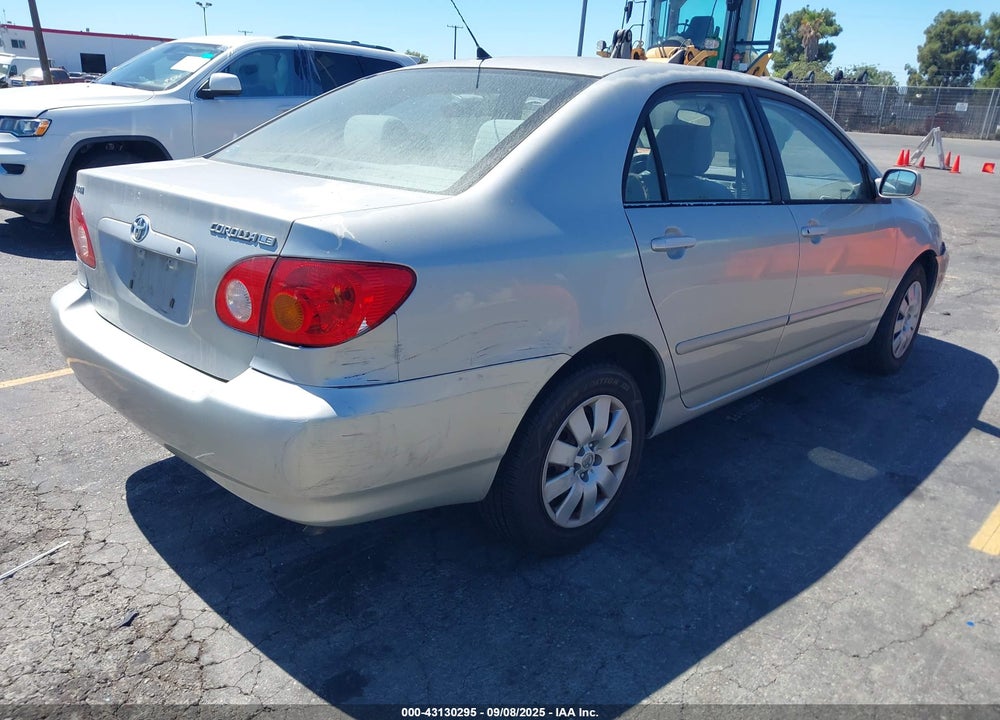 2004 TOYOTA COROLLA LE VIN: 1NXBR32E74Z342015