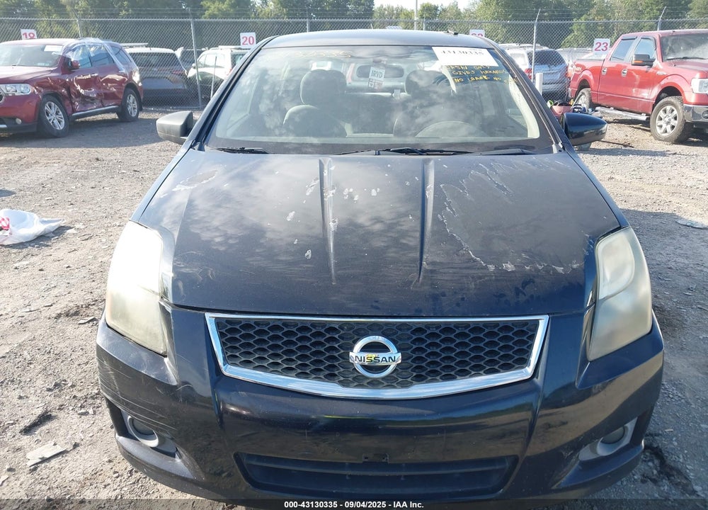 2011 NISSAN SENTRA 2.0SR VIN: 3N1AB6AP6BL653325