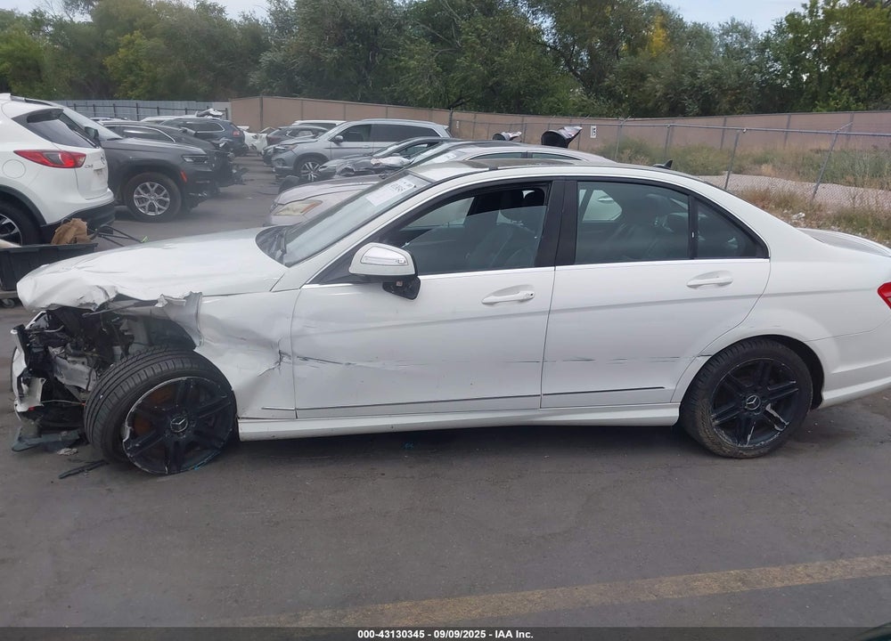 2009 MERCEDES-BENZ C CLASS VIN: WDDGF56X59R069232