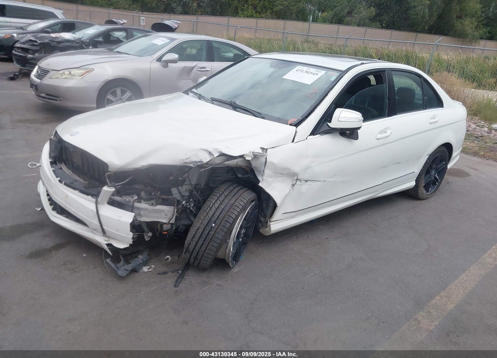 2009 MERCEDES-BENZ C CLASS VIN: WDDGF56X59R069232