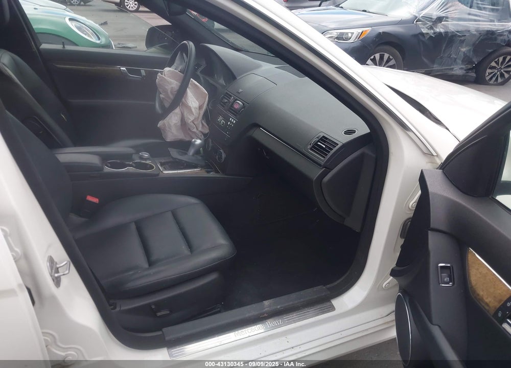 2009 MERCEDES-BENZ C CLASS VIN: WDDGF56X59R069232