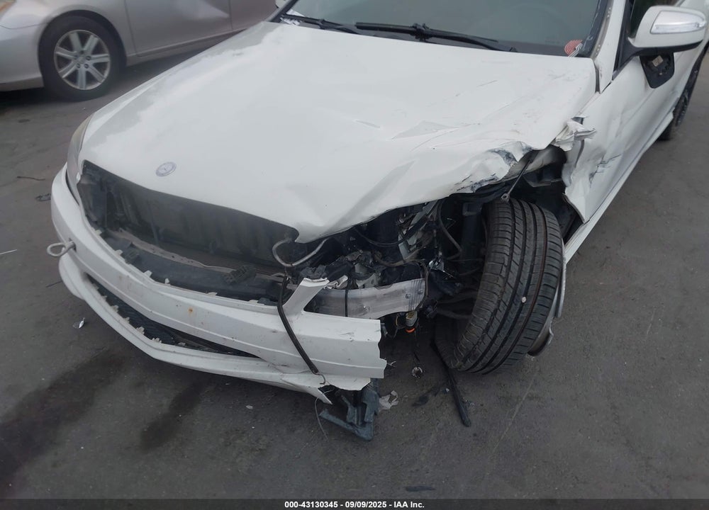 2009 MERCEDES-BENZ C CLASS VIN: WDDGF56X59R069232