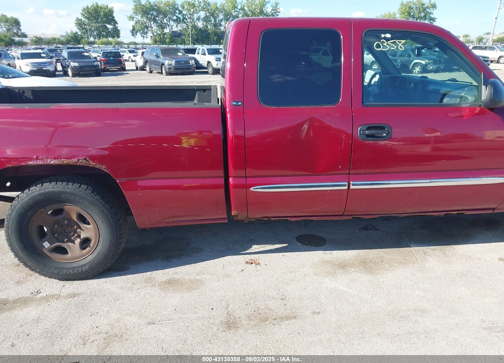 2004 GMC SIERRA 1500 SLE VIN: 2GTEC19V641178572