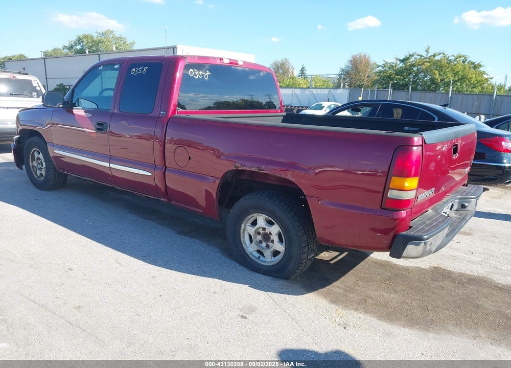 2004 GMC SIERRA 1500 SLE VIN: 2GTEC19V641178572