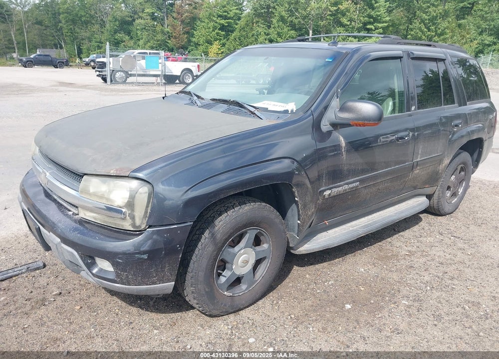 2004 CHEVROLET TRAILBLAZER LT VIN: 1GNDT13S242265600