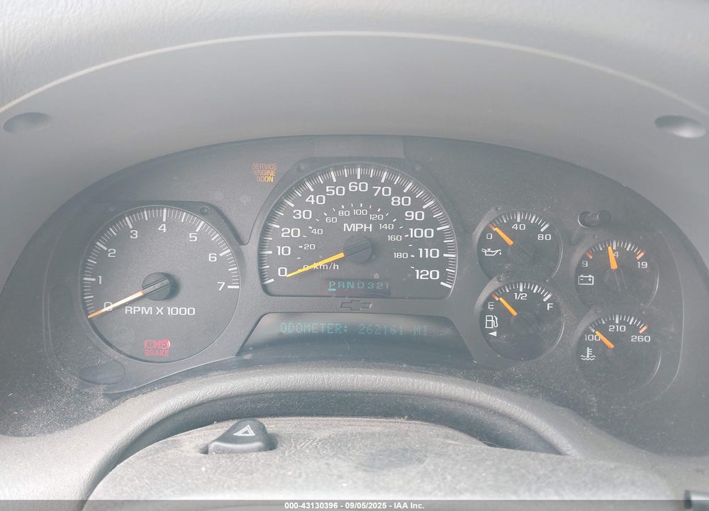 2004 CHEVROLET TRAILBLAZER LT VIN: 1GNDT13S242265600